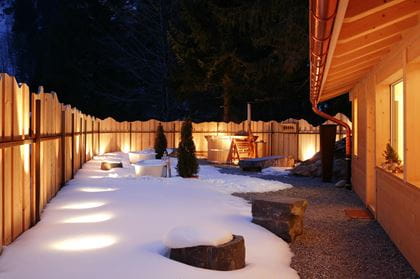 Aussenbereich Spa Blausee