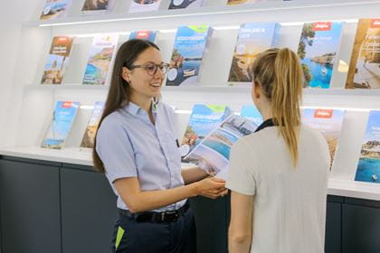 Persönliche Beratung im BLS Reisezentrum