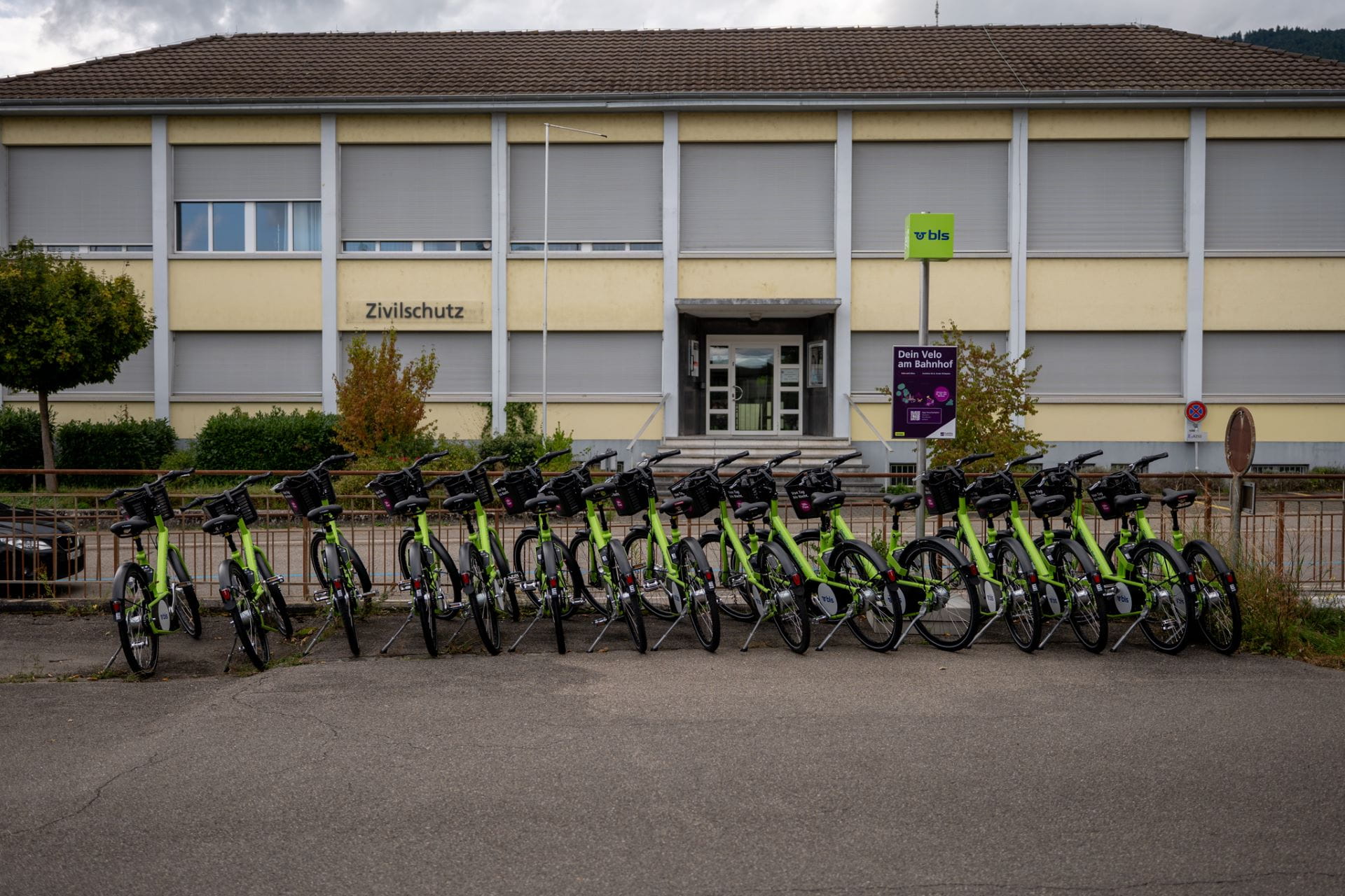 Dein Velo am Bahnhof Grenchen Nord