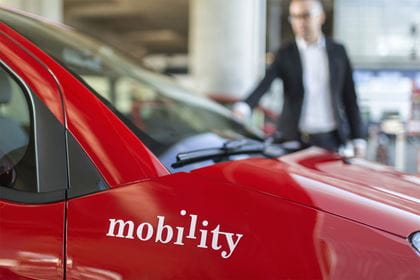 Ihr Mietwagen am Bahnhof - Carsharing mit Mobility