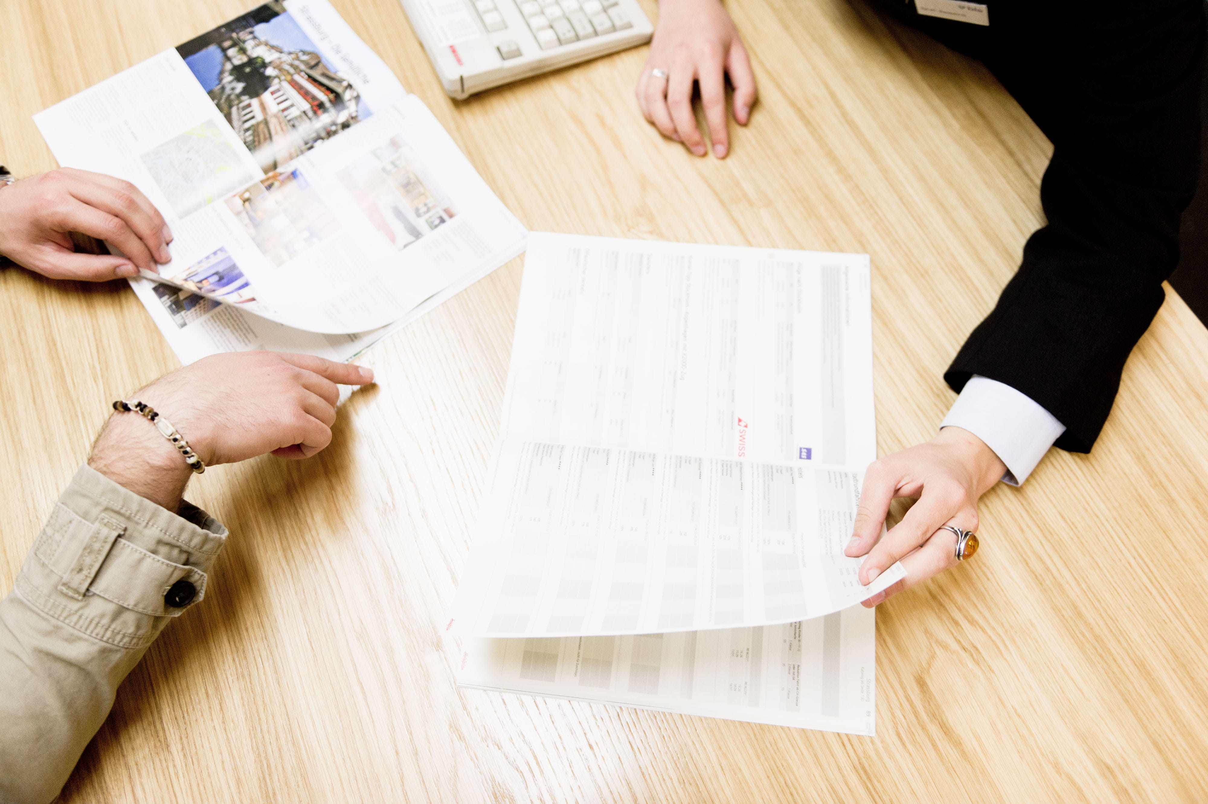 Zusatzleistungen im BLS Reisezentrum