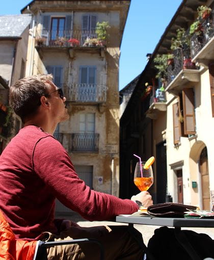 Aussteigen Domodossola Bar