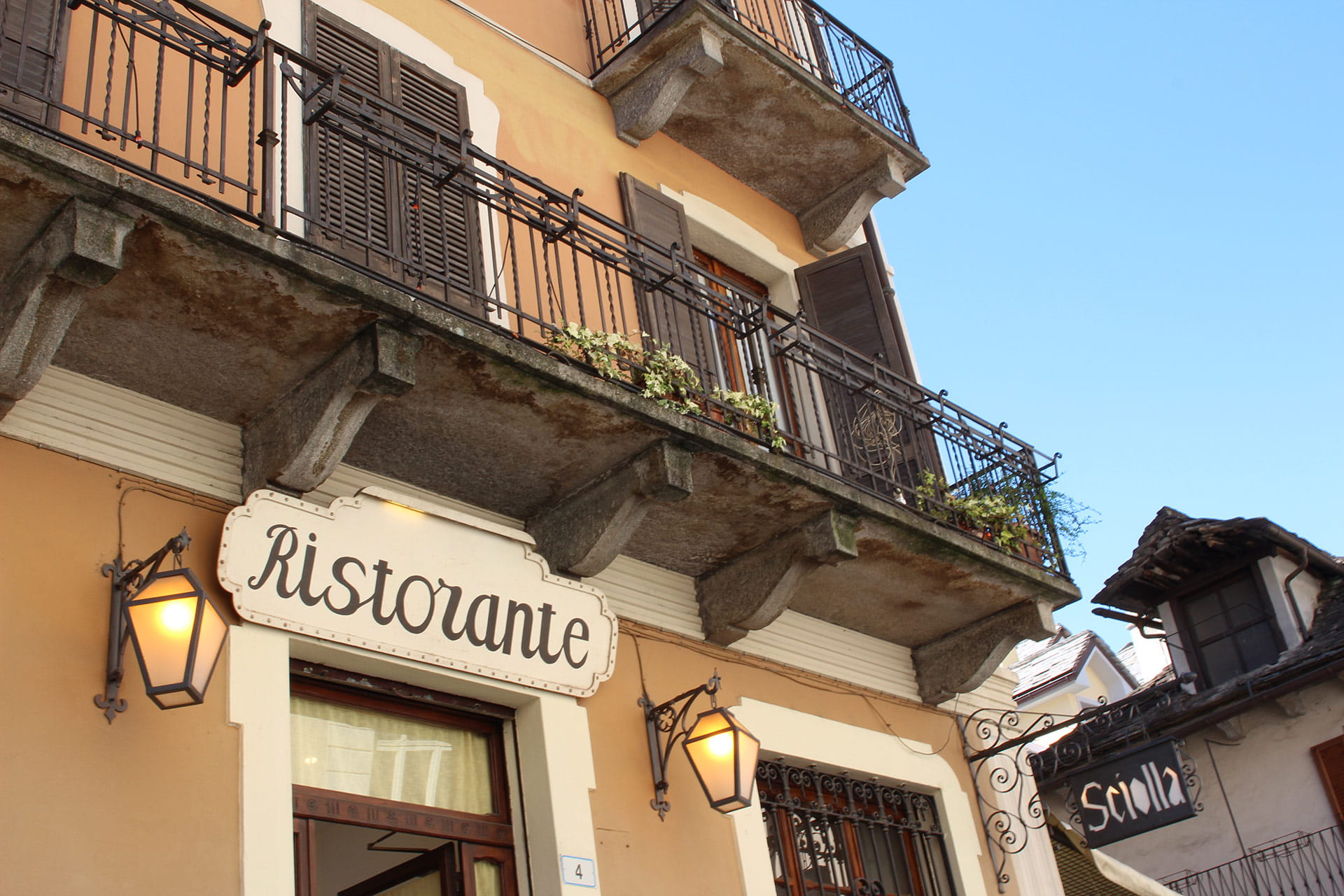 Aussteigen Domodossola Sciolla