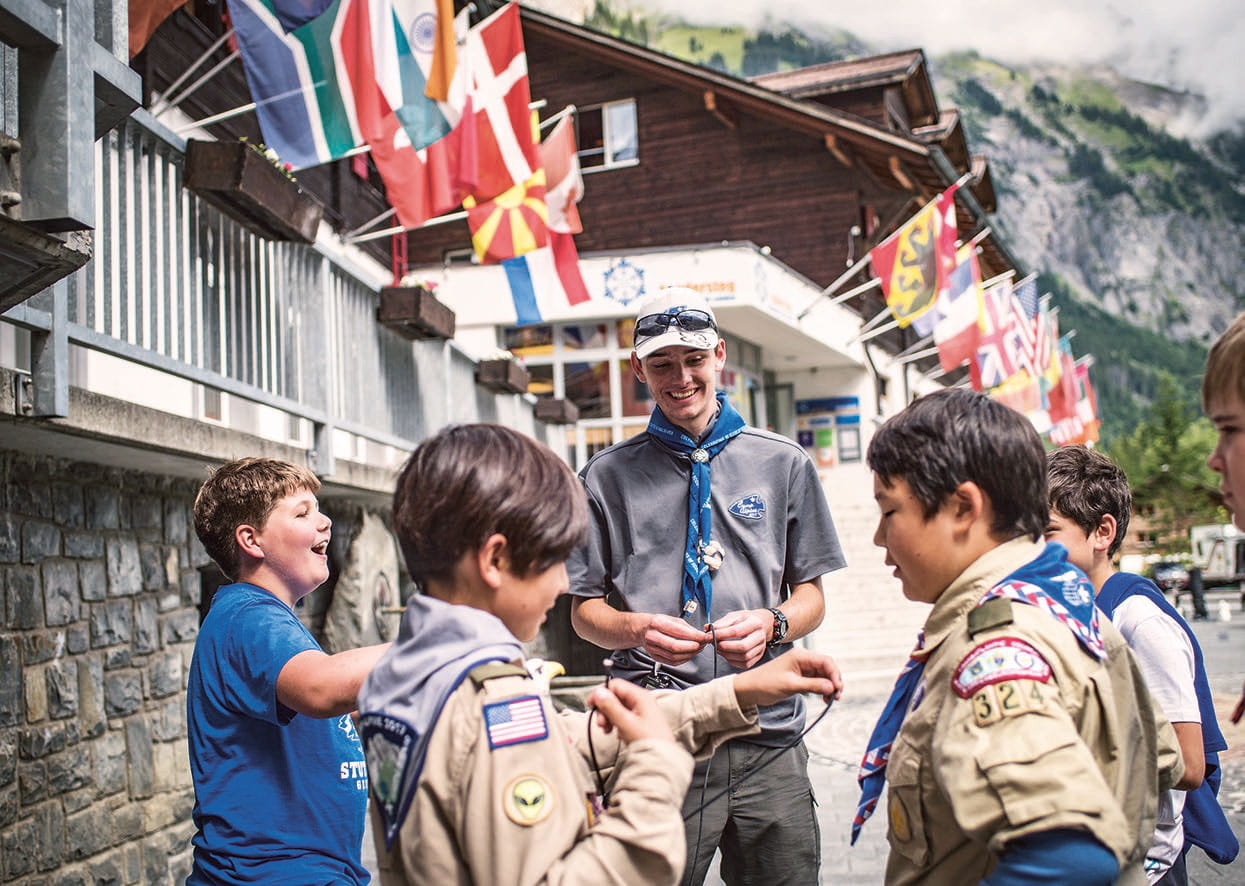 Fensterplatz-Pfadfinder