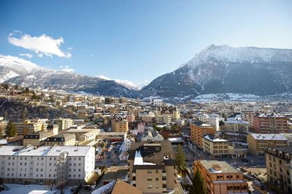 Aussteigen Brig Stadt