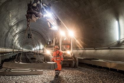Inside Rosshaeuserntunnel
