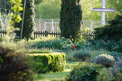 Aussteigen Schwarzwasser Garten