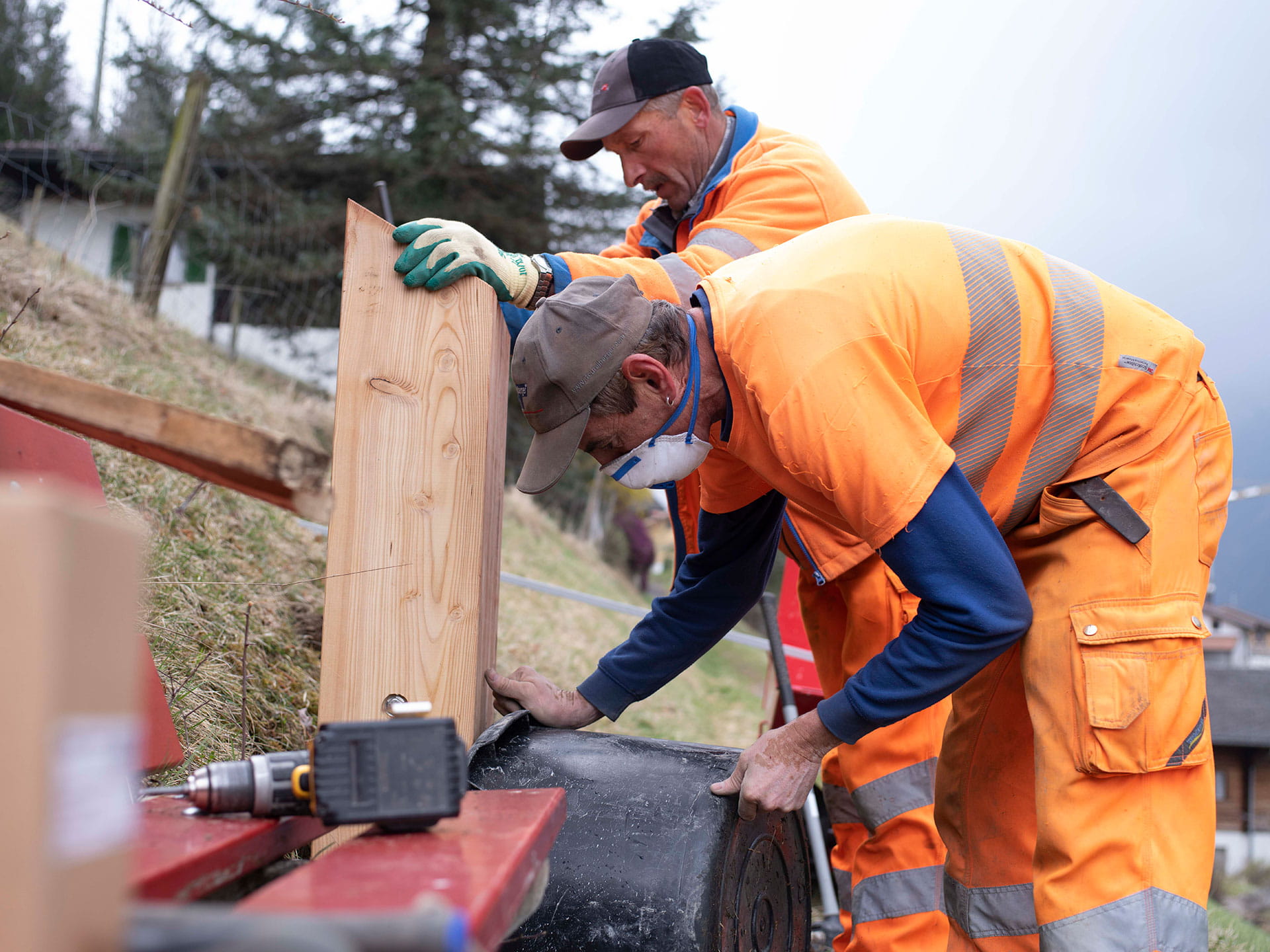 Facelift für einen Wanderweg