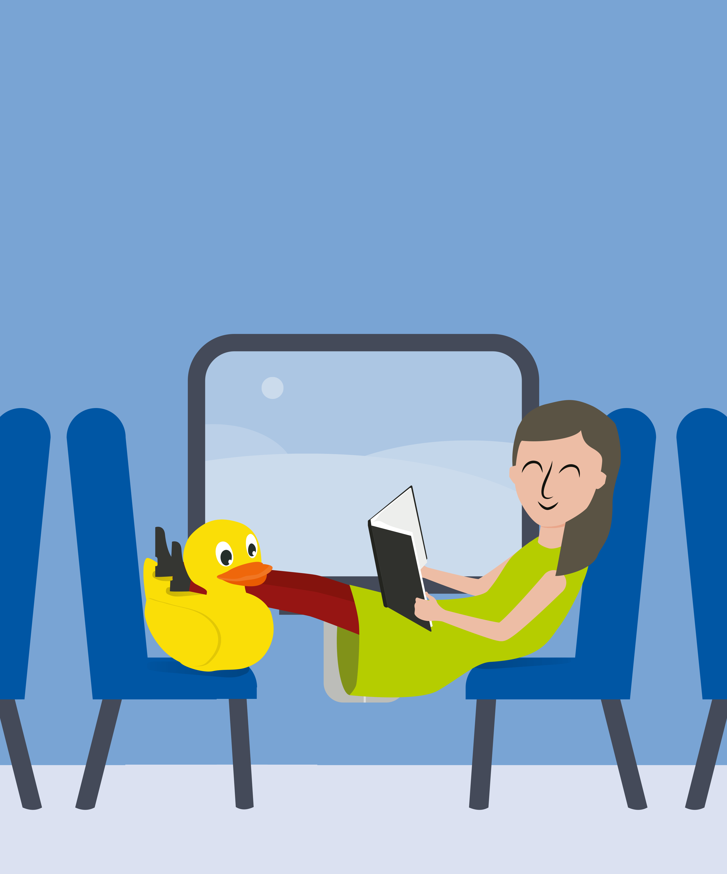 So relaxt könnte das Reisen mit dem ÖV sein