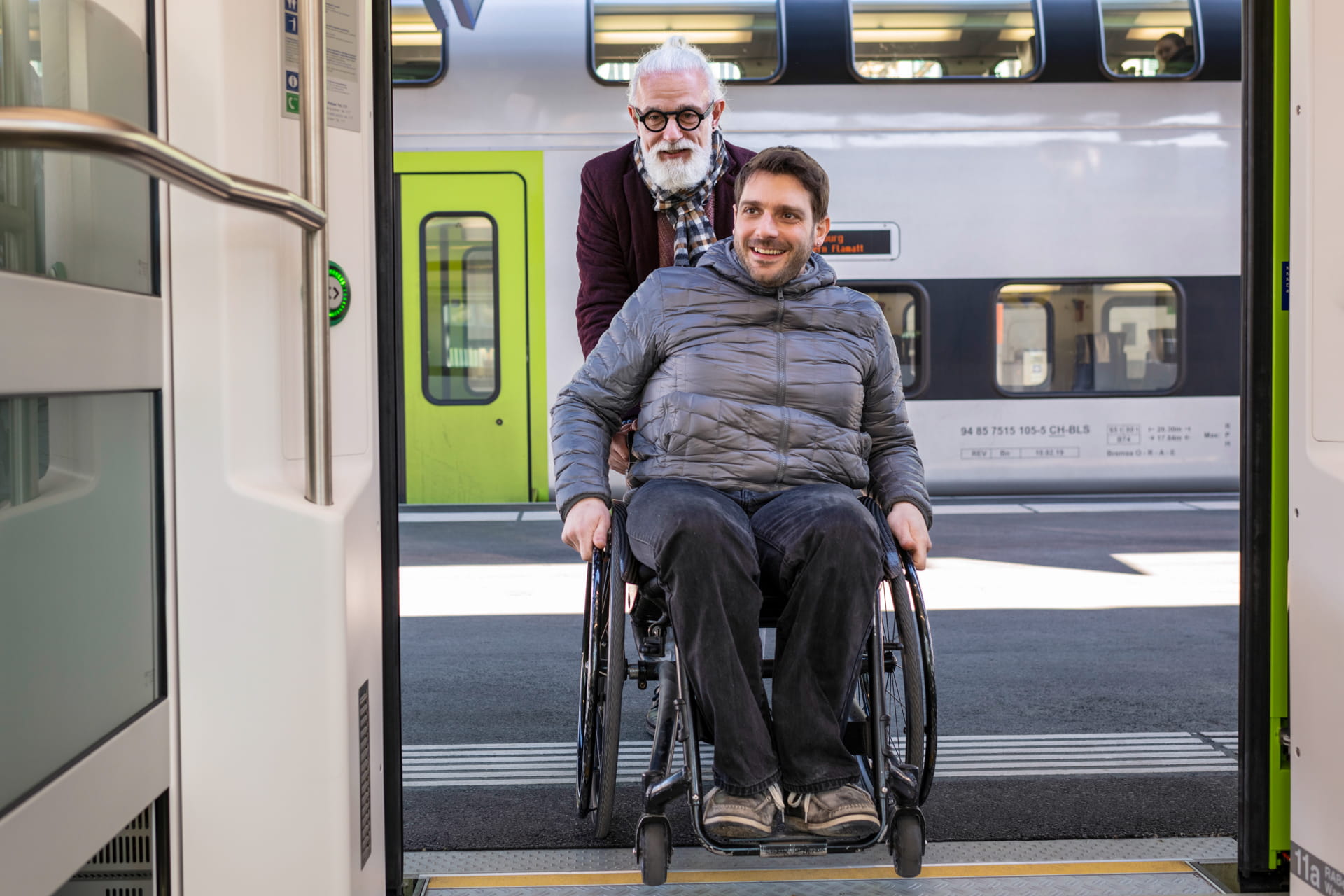 Begleitabo - Kostenloses ÖV-Angebot für Reisende mit einer Behinderung