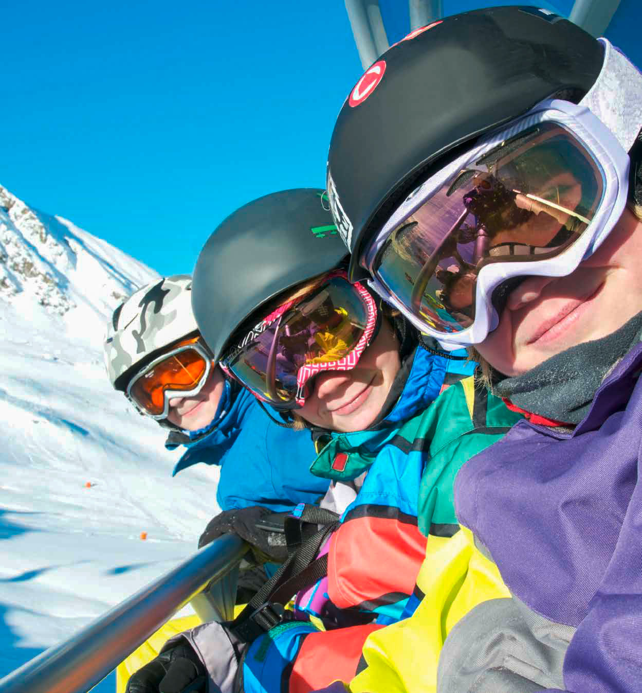 Kinder im Skisportlager