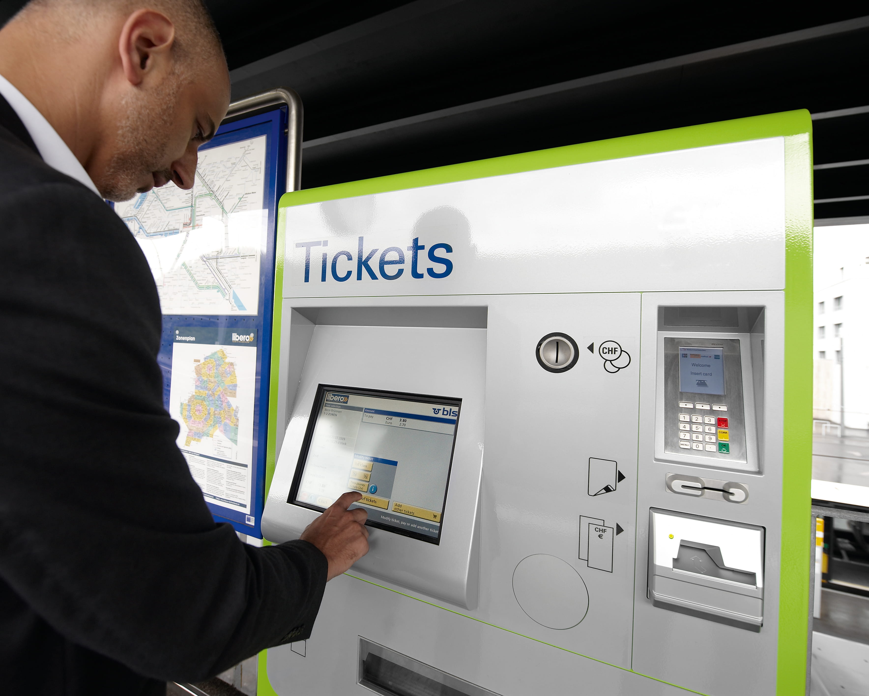 verkauf billettautomat Bruennen
