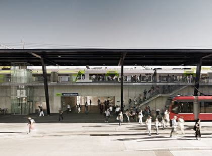 Bahnhof Bern Brünnen Westside
