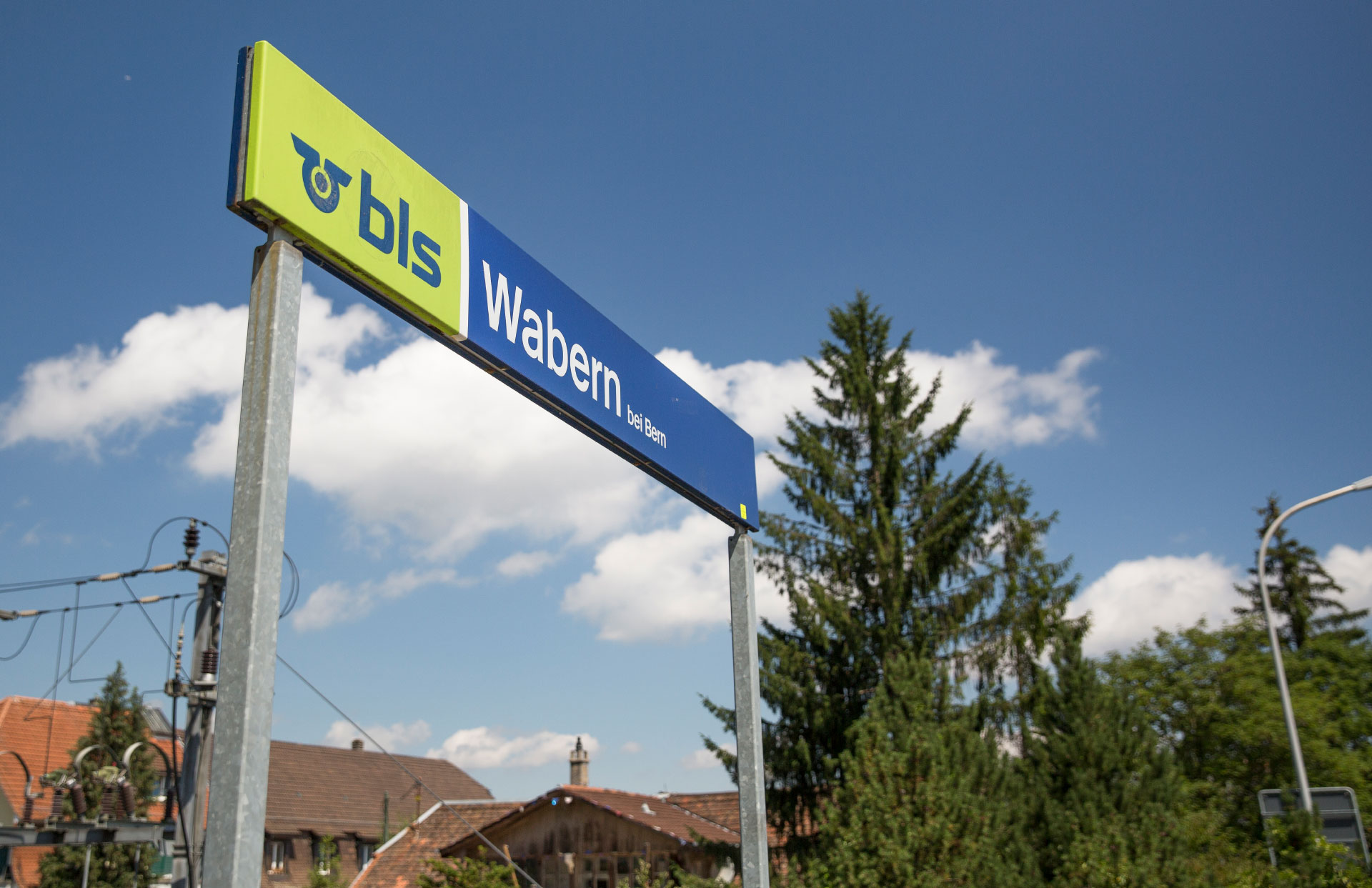 BLS Bahnhof Wabern bei Bern