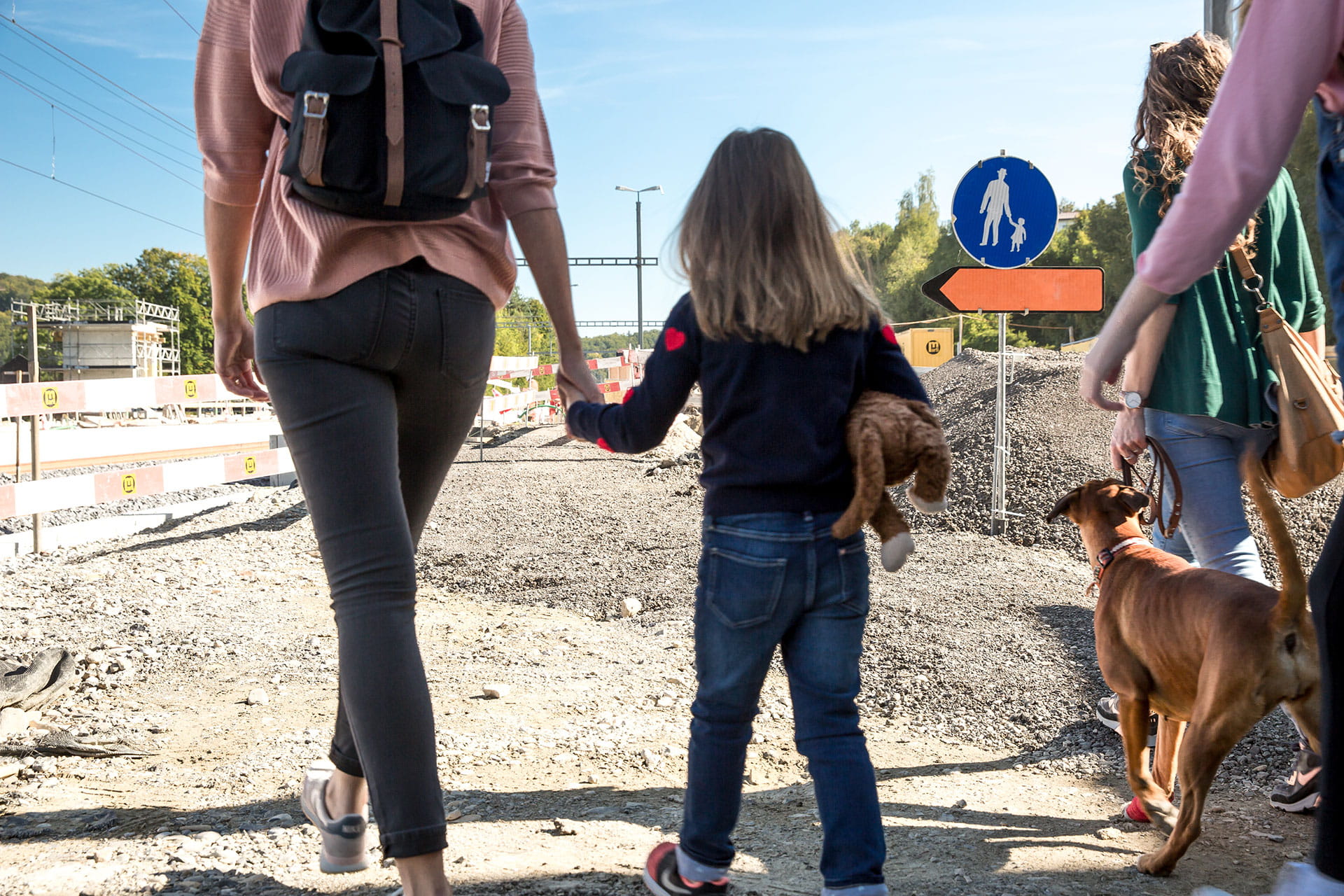 Kundenlenkung an der Haltestelle