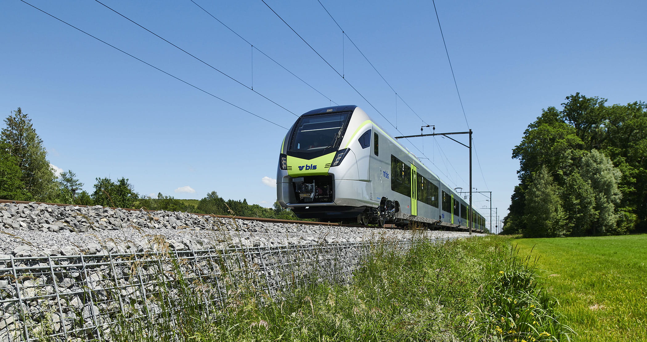 Der Zug MIKA unterwegs als PopUp-Zug Ostermundigen-Burgdorf