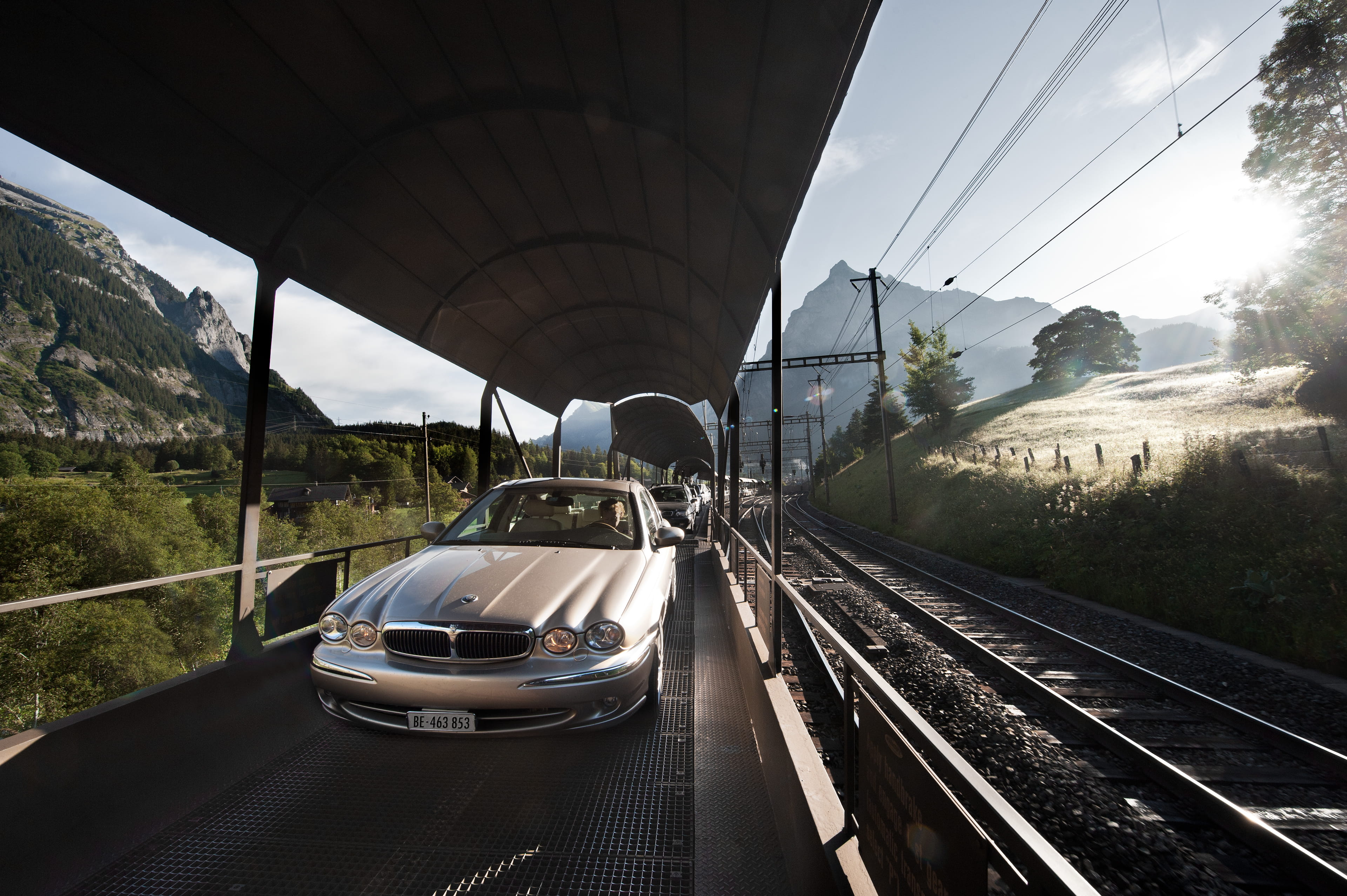 BLS Autoverlad Lötschberg Einzelticket Kandersteg