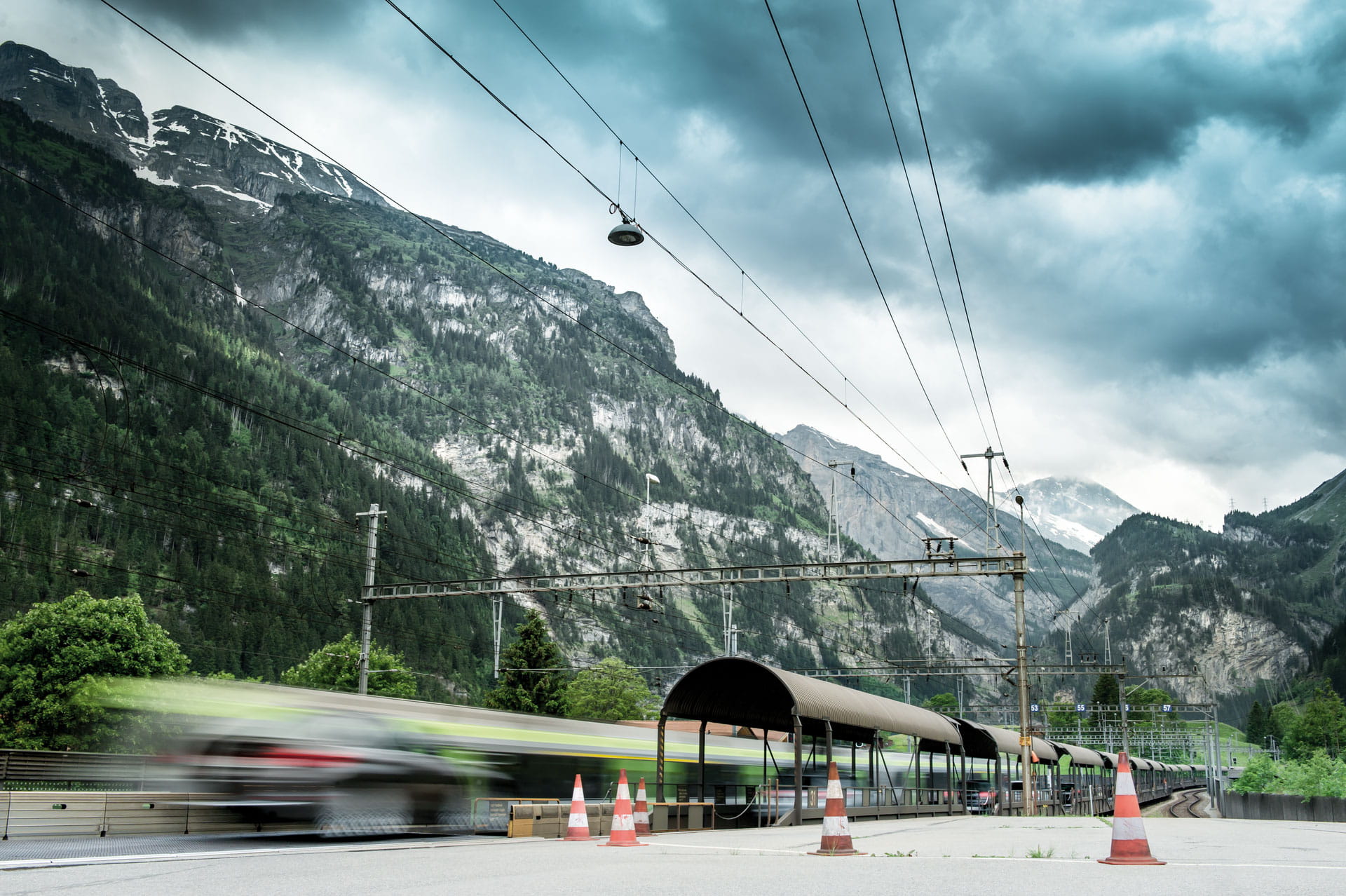 BLS Autoverlad Direkt ins Wallis und in den Süden BLS AG