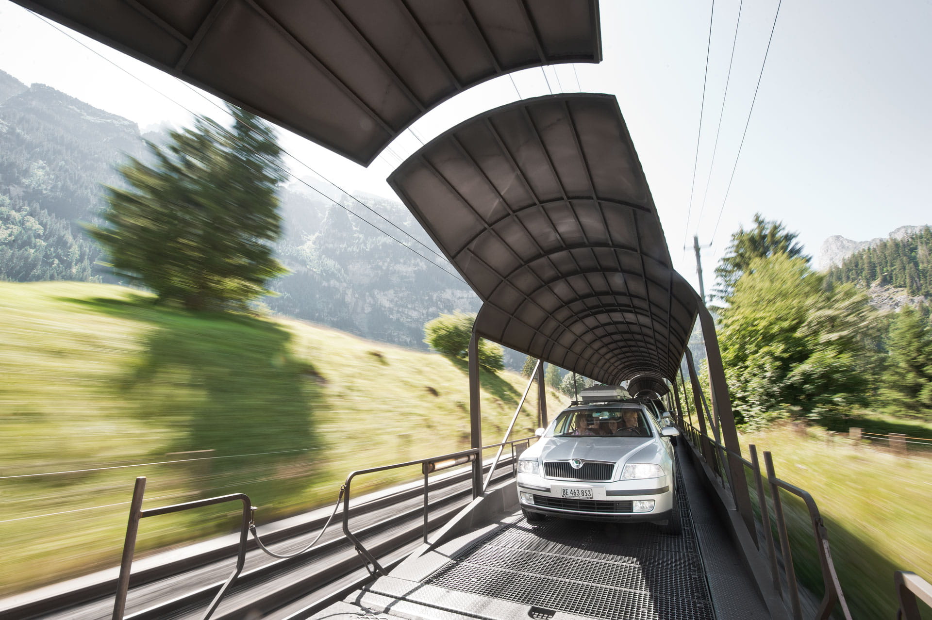 BLS Car Transport Simplon Loading instructions BrigIselle (Italy