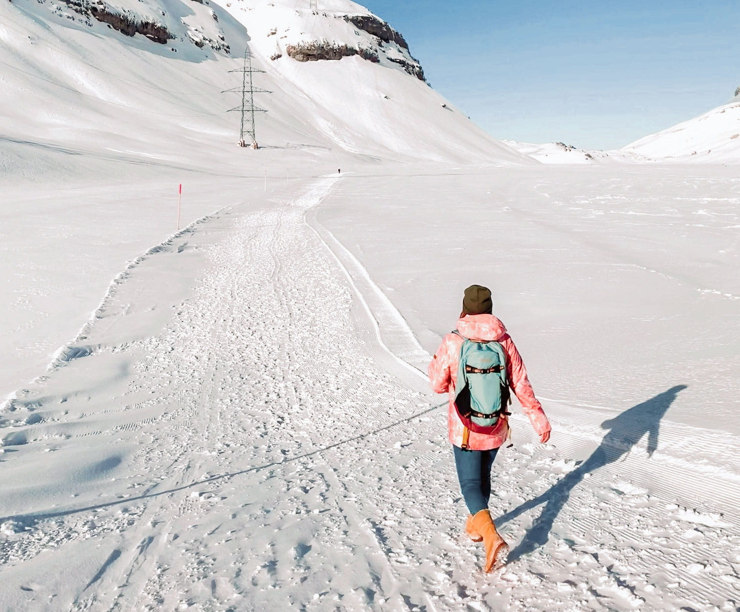Leukerbad - Winterwandern Gemmipass-Sunnbüel