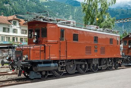 Ce 4/6 307 Dekretsmühle in Frutigen Ce 4/6 307 Dekretsmühle in Frutigen