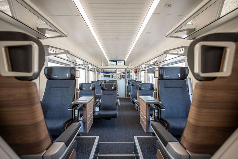 RABe 528 «MIKA» - Innenraum 1. Klasse