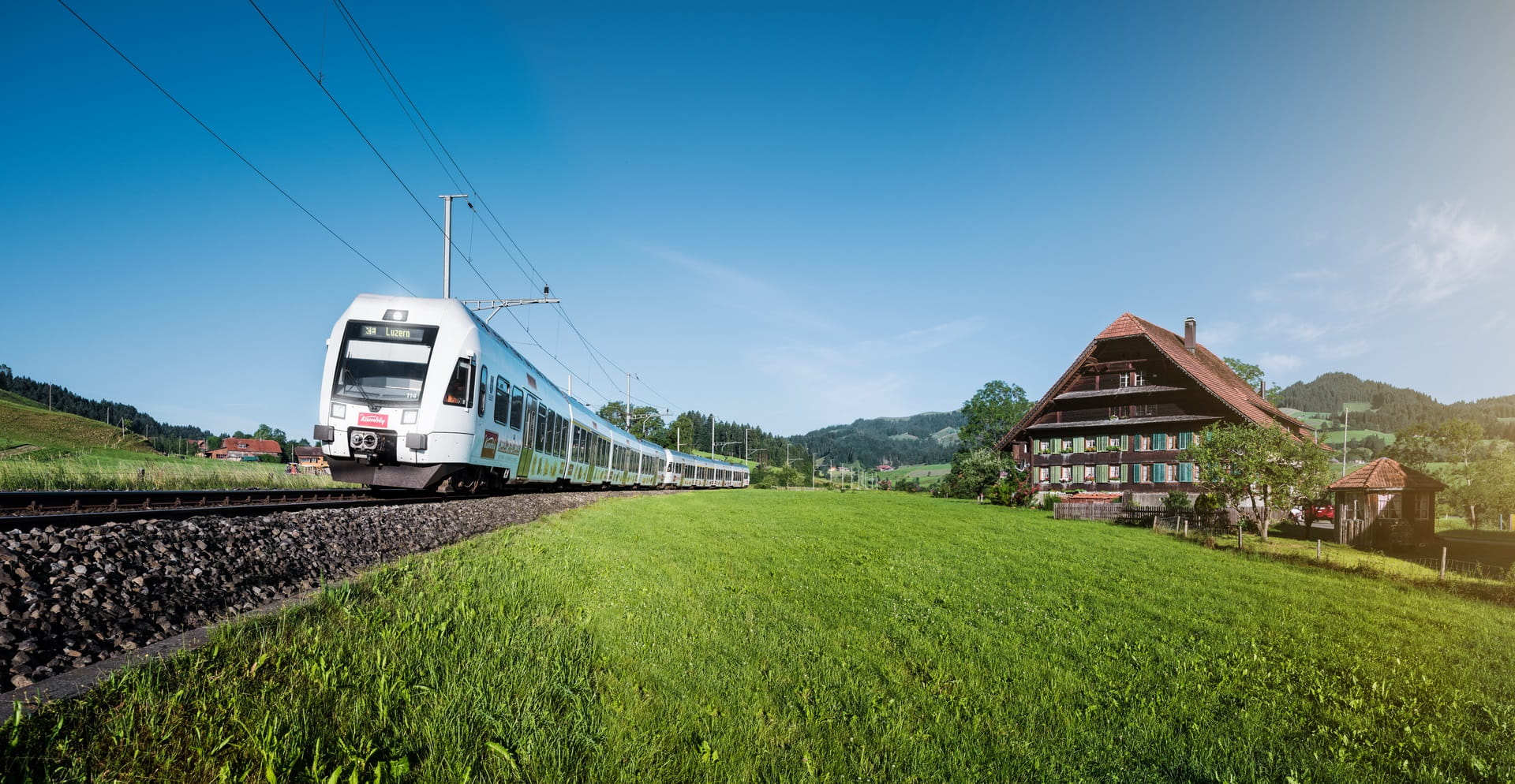 Der RegioExpress Kambly Zug verkehrt zwischen Luzern und Bern.