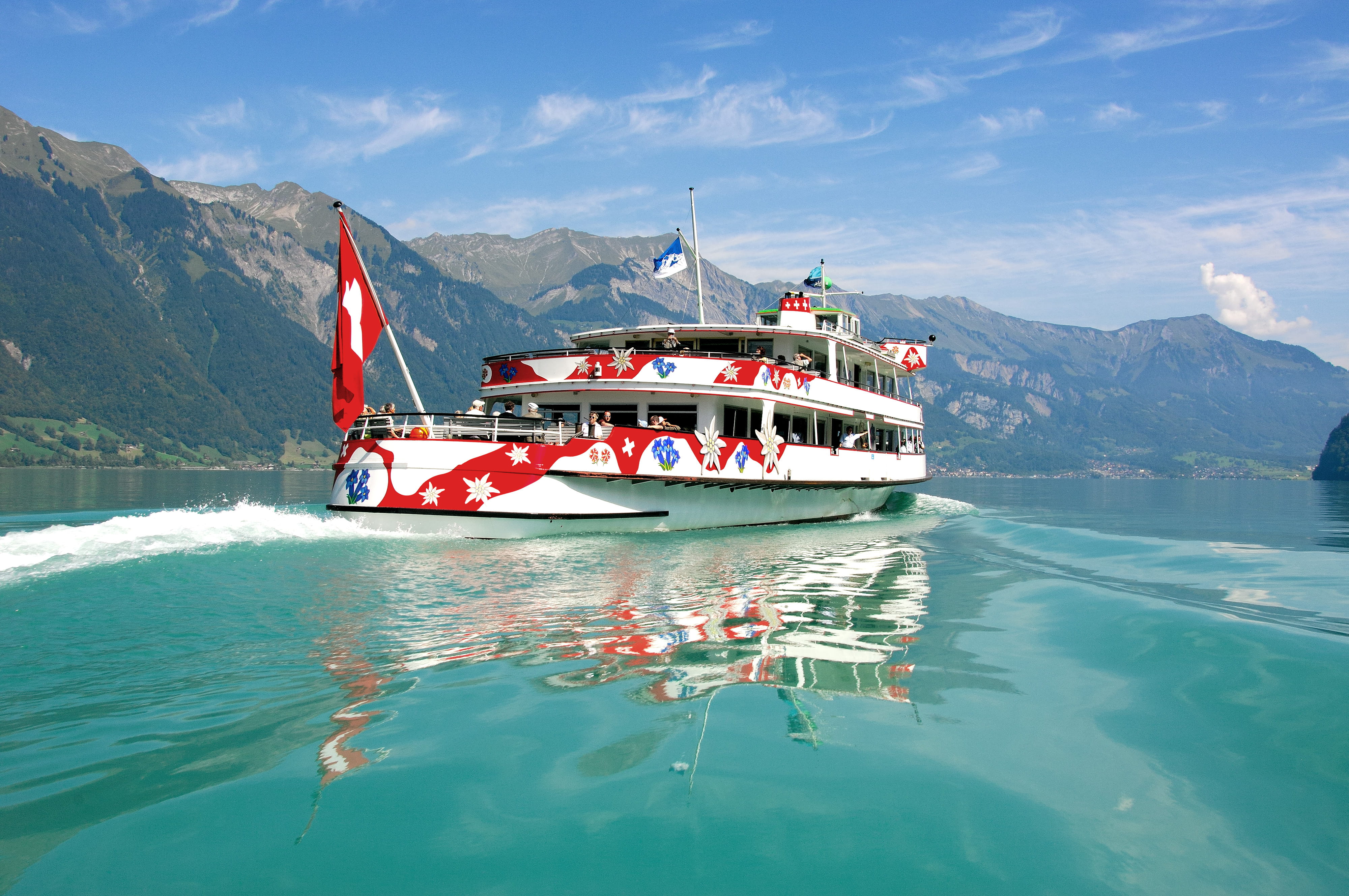 Schiffsmiete Brienzersee MS Jungfrau - Charter  Flotte