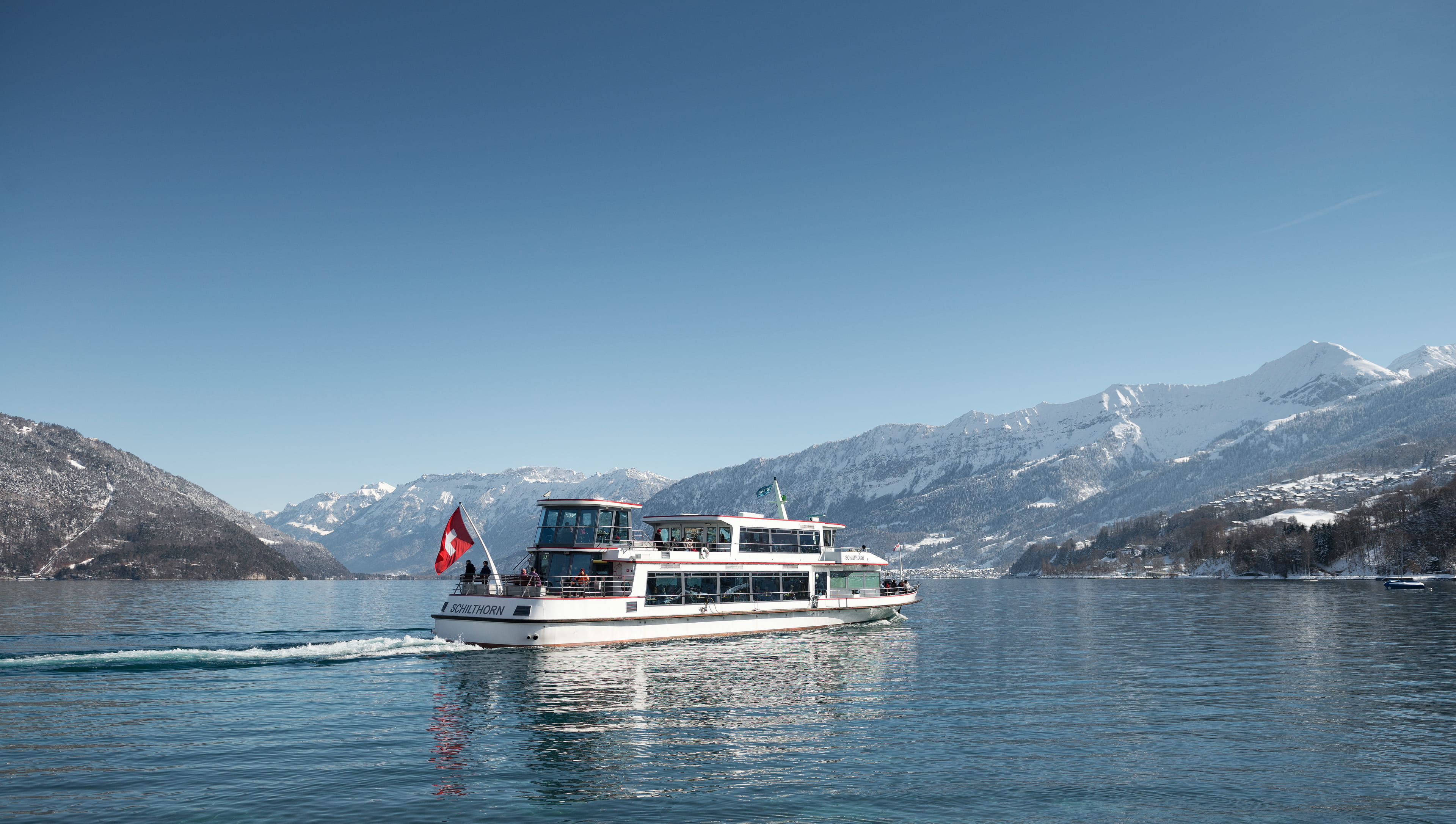 Gita in battello sul lago di Thun