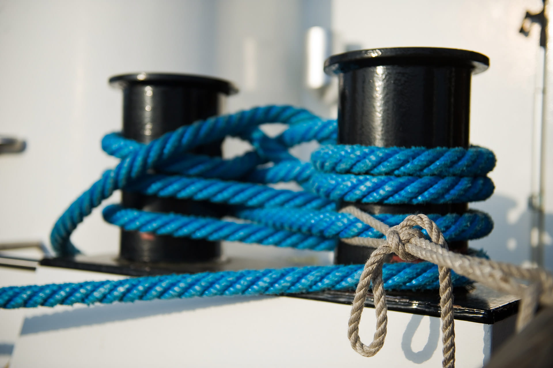 Schifffahrt Impressionen Seile