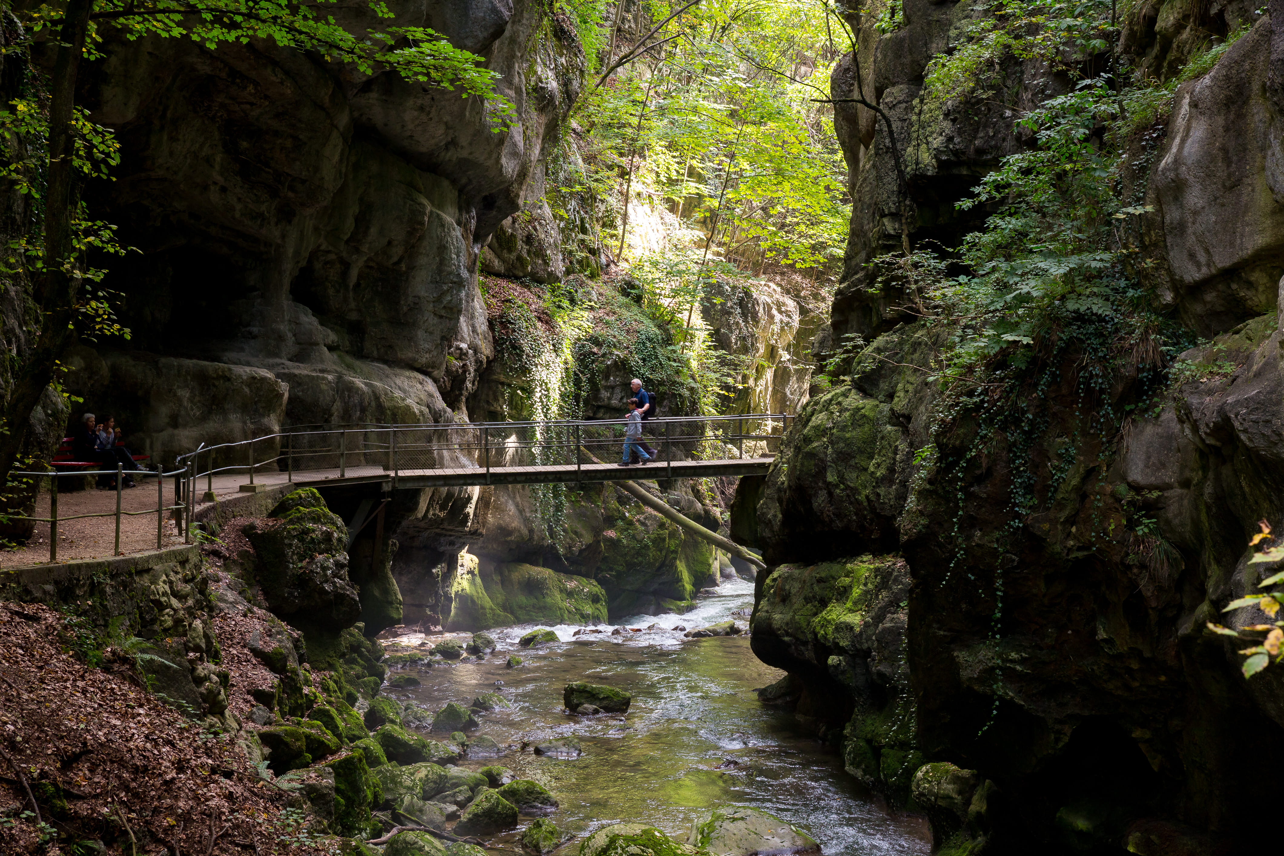 Taubenlochschlucht Weg