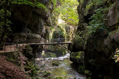 Taubenlochschlucht Weg