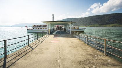 Schiffländte St. Petersinsel, Bielersee Schiffländte St. Petersinsel, Bielersee