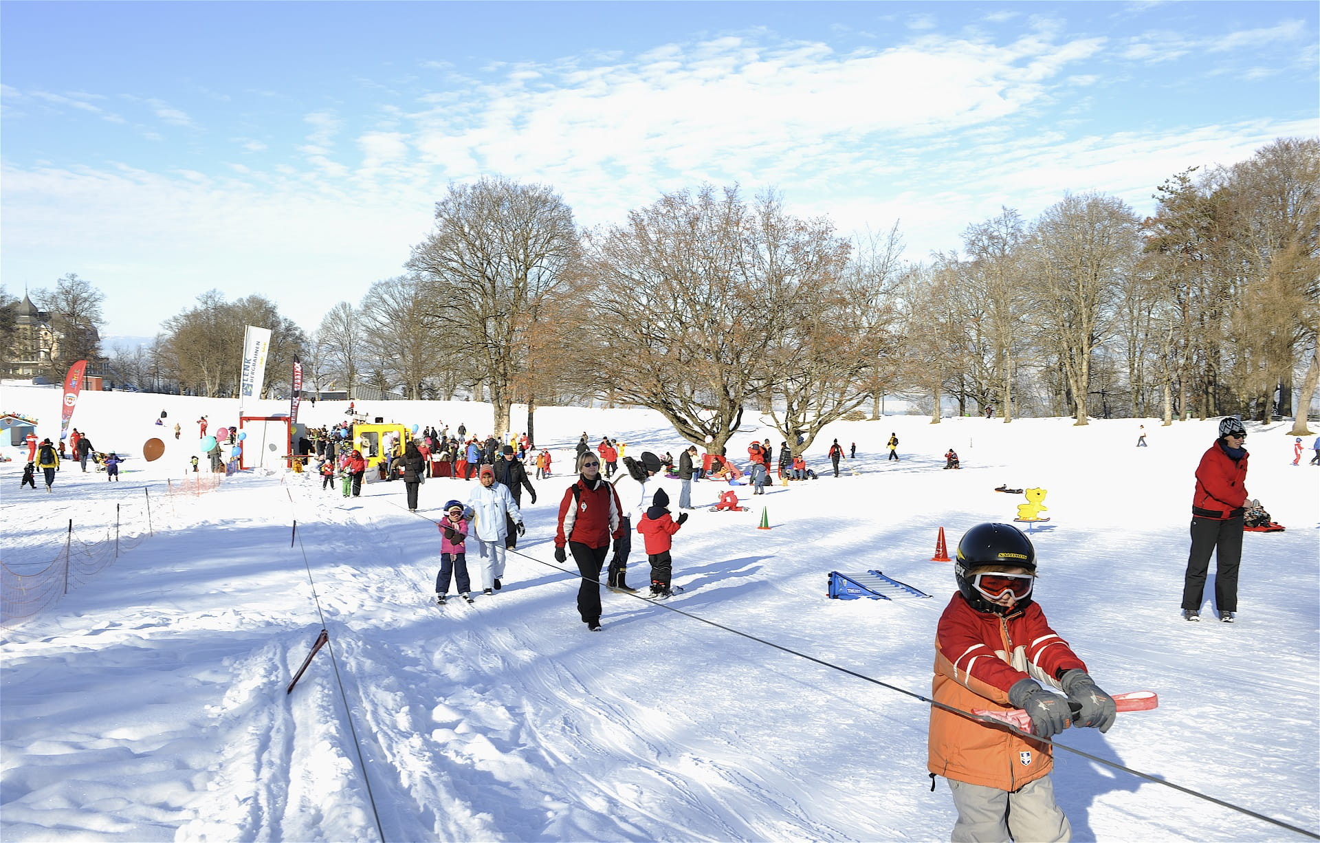 Kinder-Skilift auf dem Gurten