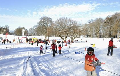 Kinder-Skilift auf dem Gurten