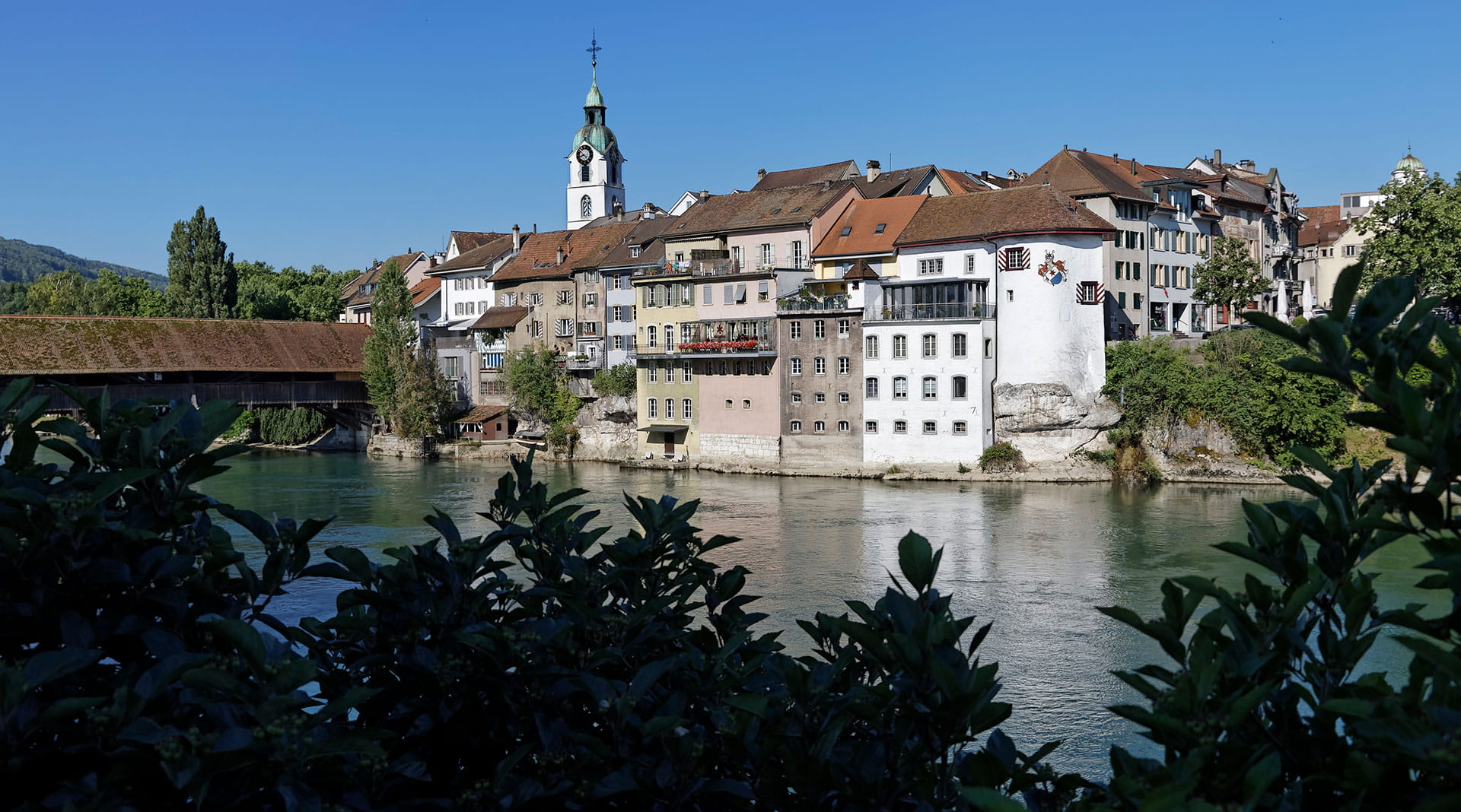 Altstadt von Olten und die Aare