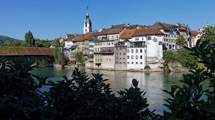 Altstadt von Olten Altstadt von Olten und die Aare