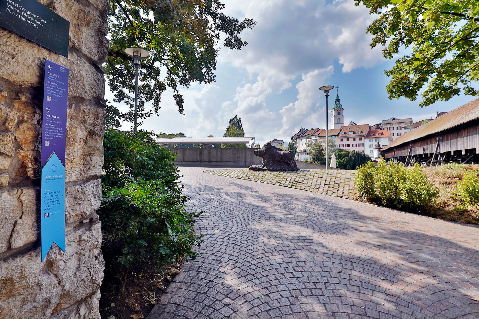 Schriftstellerweg Altstadt Olten