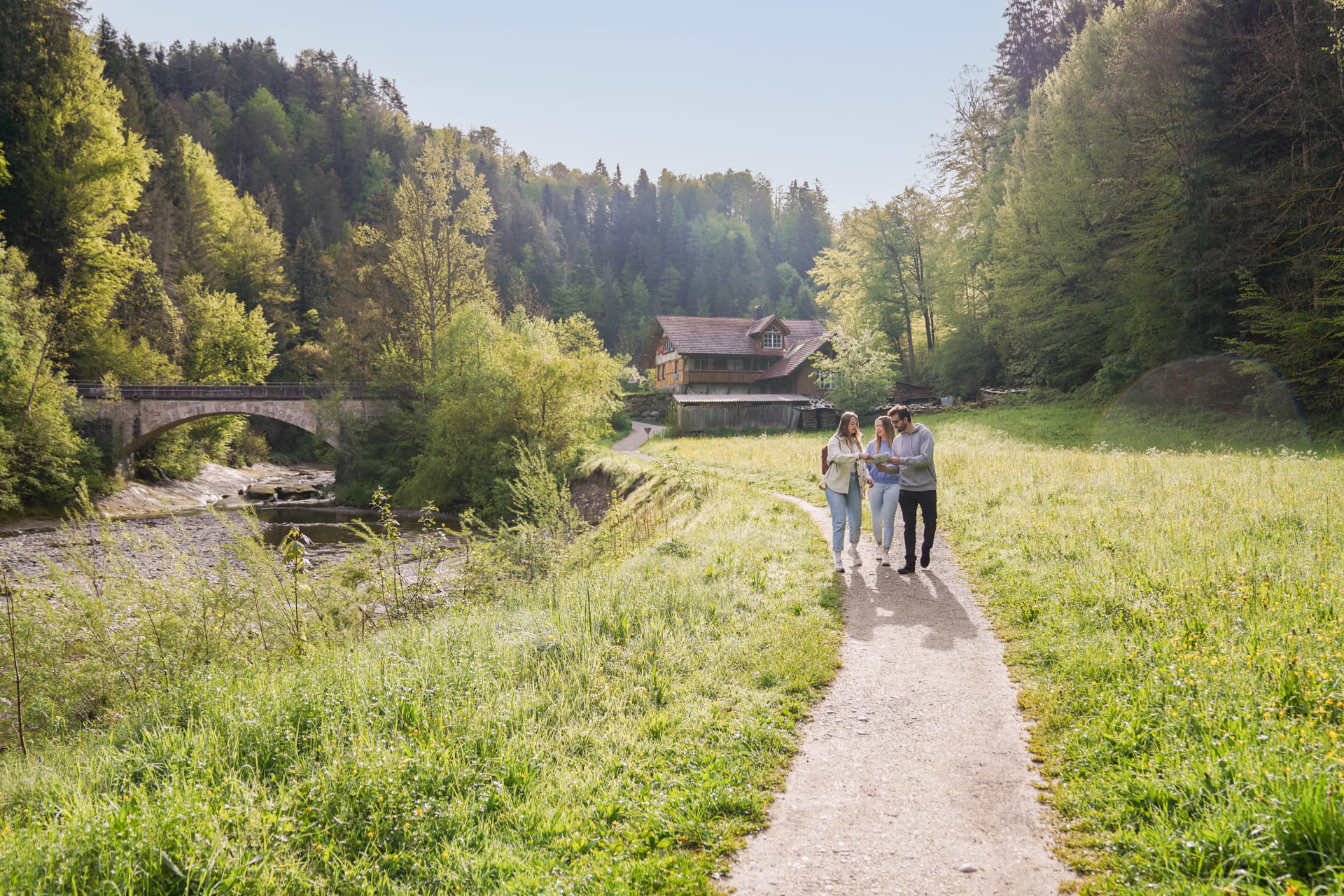Krimi Trail Schwarzwasserbrücke Schwarzenburg