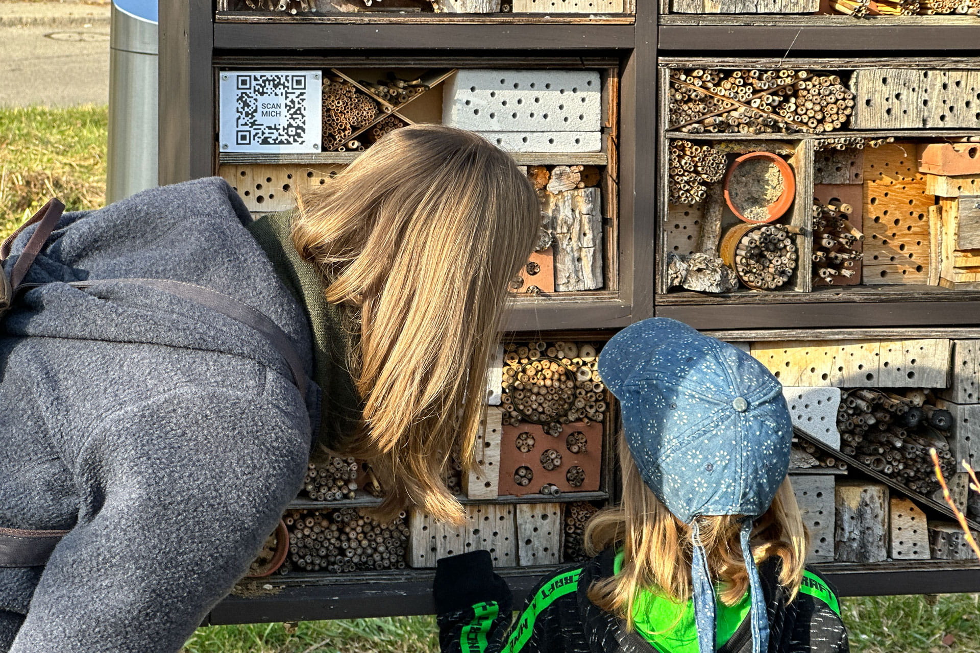 Schnitzeljagd zur Stadtnatur: Insektenhotel