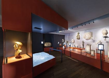 L'exposition permanente présente les plus importantes découvertes de la ville romaine d'Aventicum