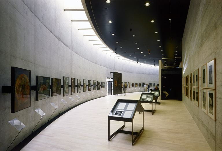 Ausstellungssaal im Centre Dürrenmatt