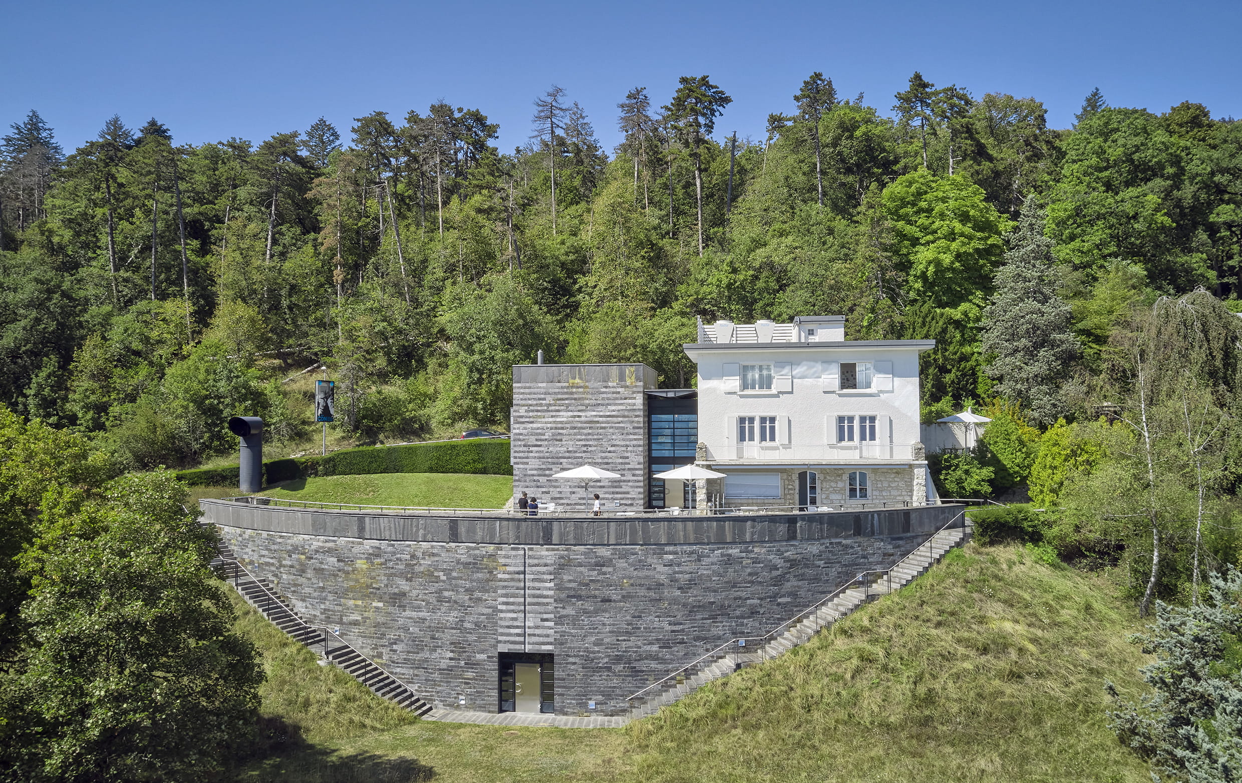 Drohnenaufnahme Centre Duerrenmatt