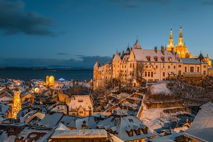 Schloss und Altstadt von Neuenburg im Winter ©Andrea Gerth ST