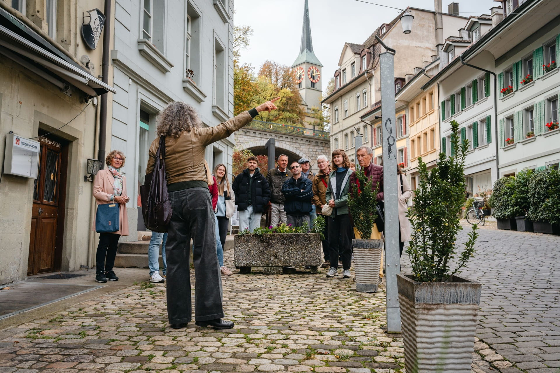 Stadtfuehrung Burgdorf Gruppe Unterstadt