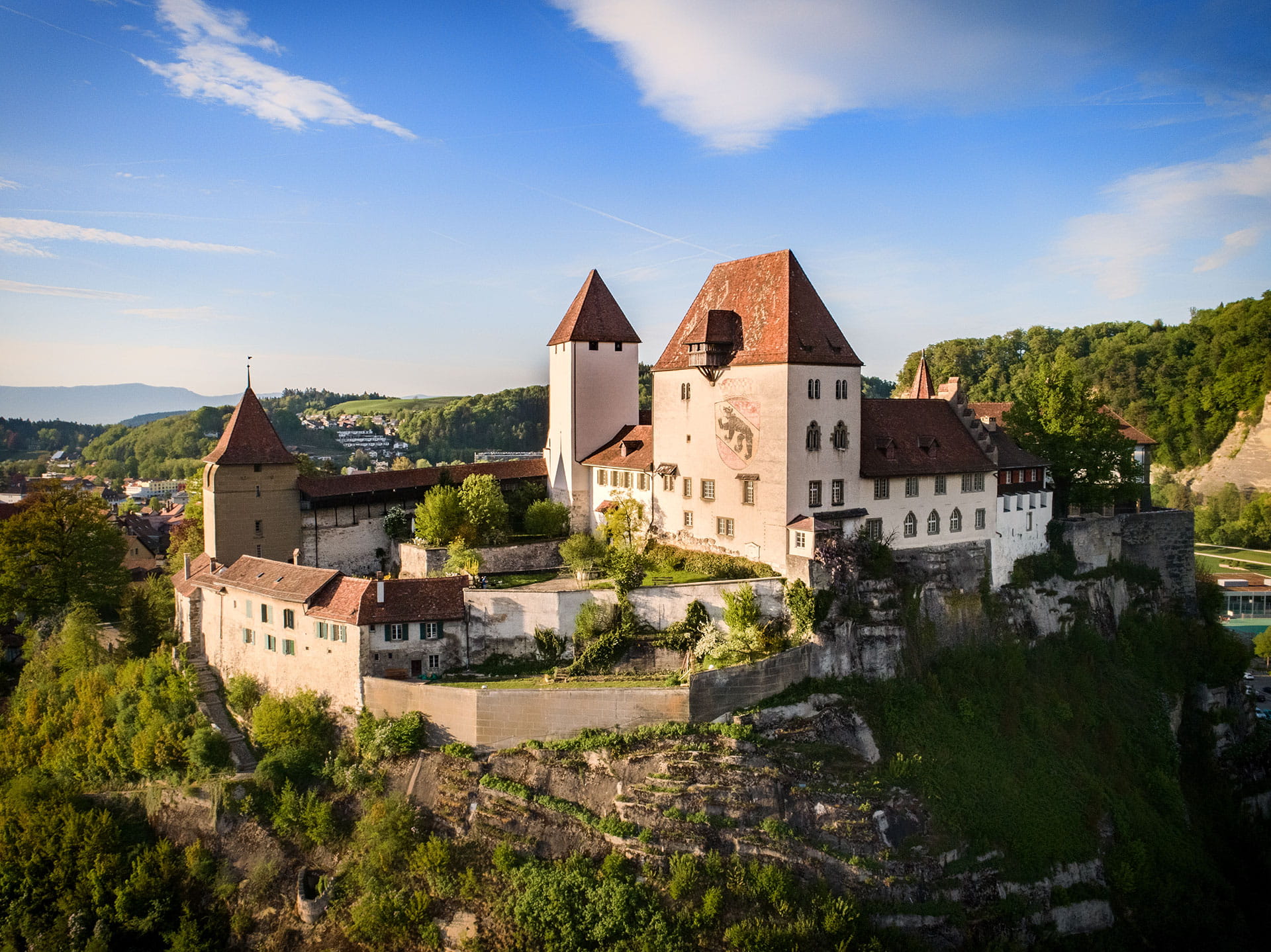 Schloss Burgdorf in seiner ganzen Pracht
