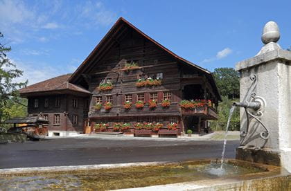 Das Regionalmuseum Chüechlihus von Aussen