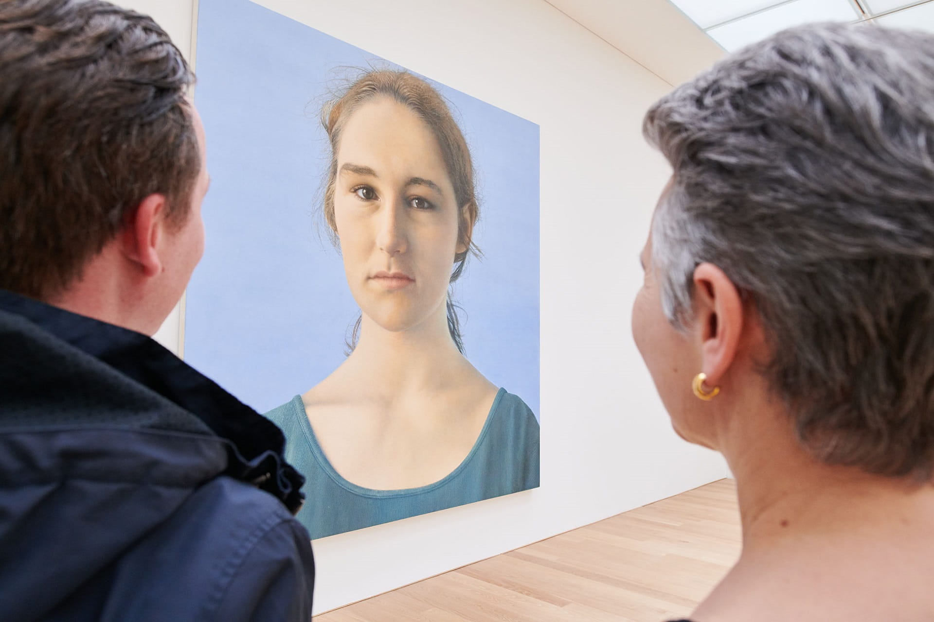 Franz Gertsch: Porträt von Silvia