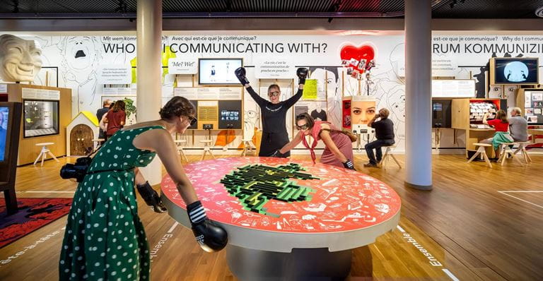 Museum fuer Kommunikation Dauerausstellung Station