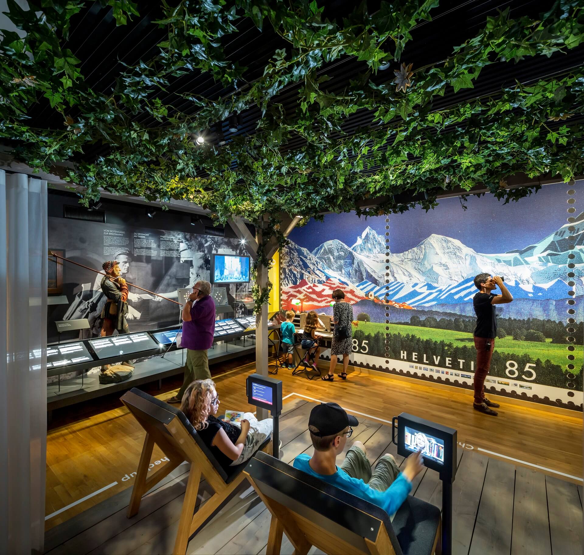 Museum fuer Kommunikation Dauerausstellung